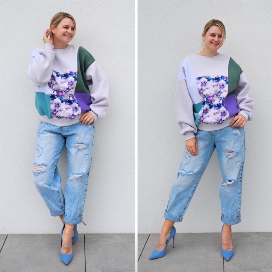 Džemperis "Pastelinė alyvinė"