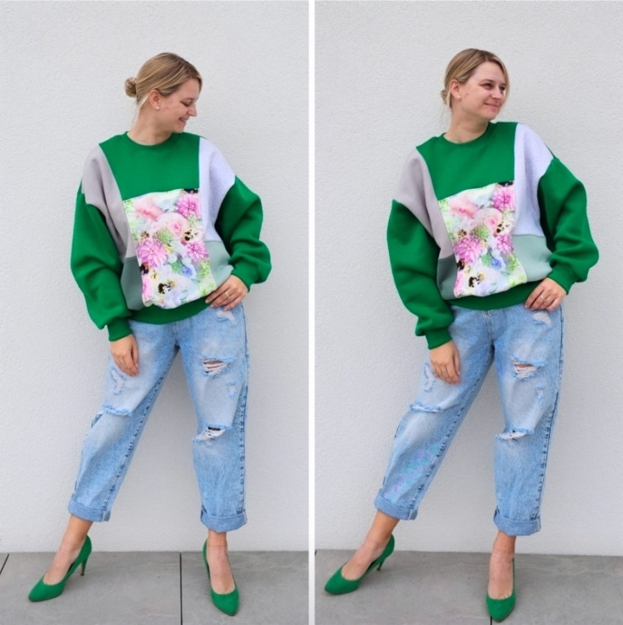 Džemperis "Ryški žalia"