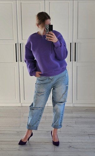 Džemperis "Tamsi alyvinė"