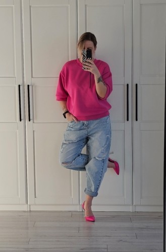 Palaidinė "Ryški rožinė"